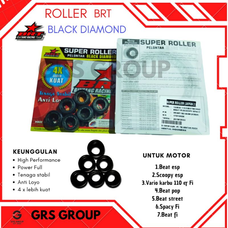 ROLLER LOLER BRT VARIO KARBU 110 VARIO FI ROLLER BRT BEAT FI ROLER BRT BEAT FI VARIO 110 CW  VARIO KARBU CBS 110 SCOOPY FI /ESP BEAT FI/ ESP SPACY FI/ESP BEAT POP ROLLER BRT VARIO OLD LOLER BRT VARIO KARBU ROLER BRT VARIO 110 FI ESP ROLLER BRT BEAT POP