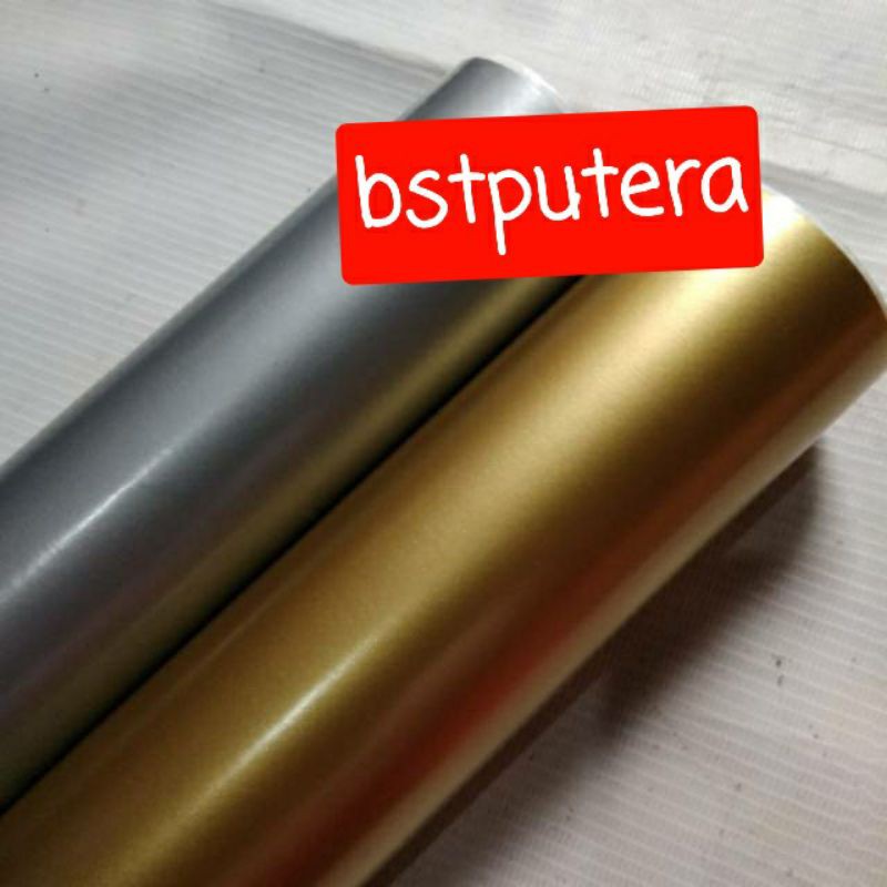 

stiker profix gold dan silver lebar 45cm(roll)