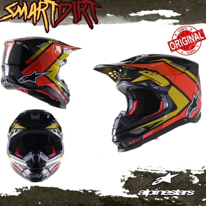 HELM ALPINESTAR SM10 CARBON HELM ALPINESTAR SUPERTECH M10 ORIGINAL