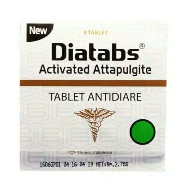 Diatabs tablet antidiare ORIGINAL-BPOM