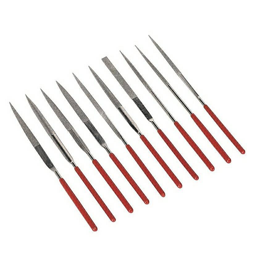 Kikir Diamond Set 10 Pcs / Needle Flle 140x3mm