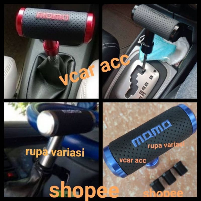 gear knob tuas stik persneling mobil model pesawat kombinasi kulit border UNIVERSAL MANUAL / MATIC