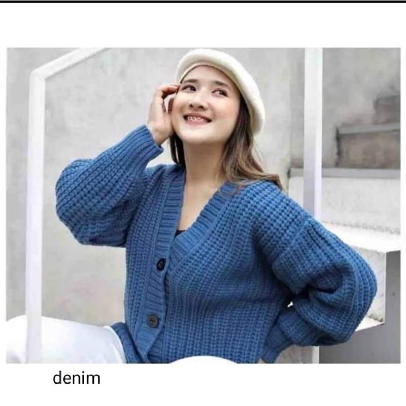 Cardigan / GRACIA / Cardy Get 7 / Atasan Cardy Rajut / Outwear / Kardigan Wanita-7