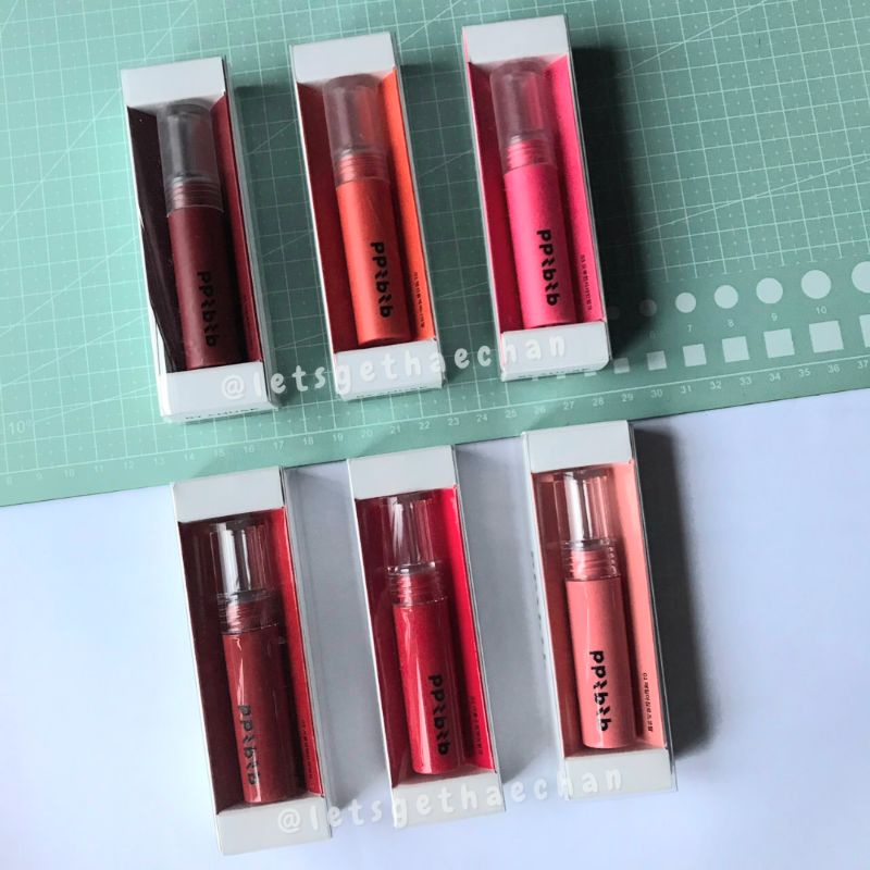 [BIG SALE | PPIBIB BY AMUSE] Ready Stock Liptint Lip Tint Velvet Matte Glossy Stain Water Korea KR C
