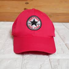 SM - Topi Baseball Converse Pria Polos Sport Hitam Premium Lokal Bandung Grosir