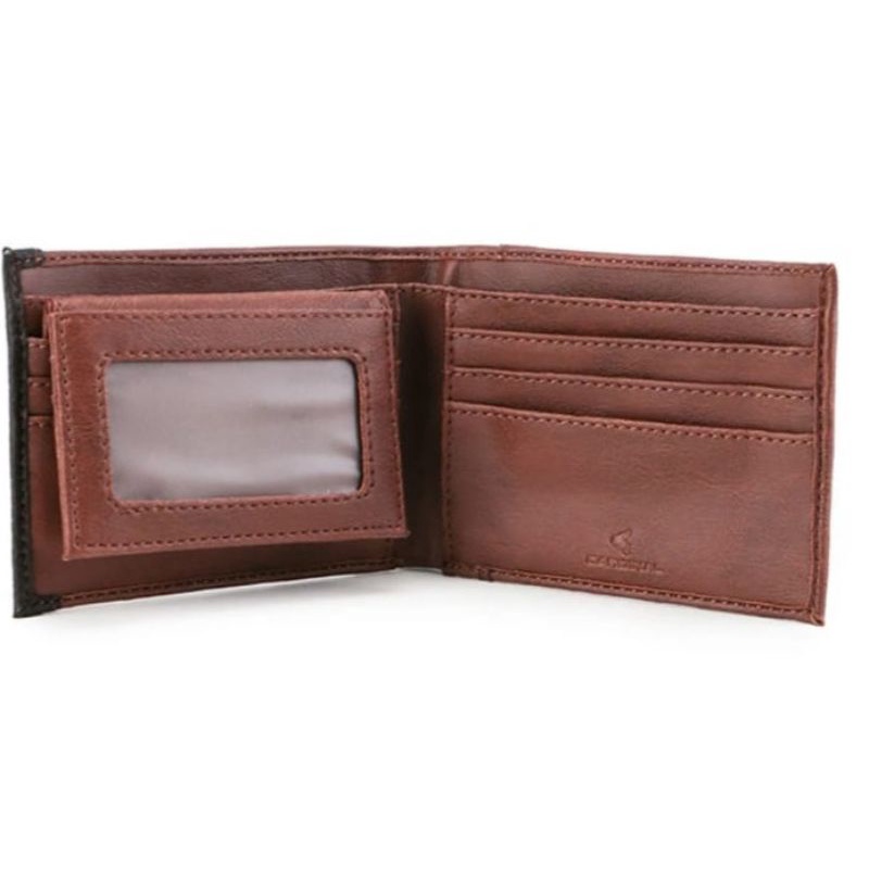 Dompet pria cardinal original/warna coklat/cardinal E-delon 2