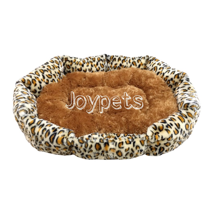 Tempat Tidur Bantal Kasur Kucing Anjing Pet Dog bed Motif Macan Tutul