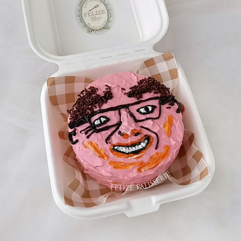 

Korean Bento Lunch Box Birthday Cake Kue Ulang Tahun