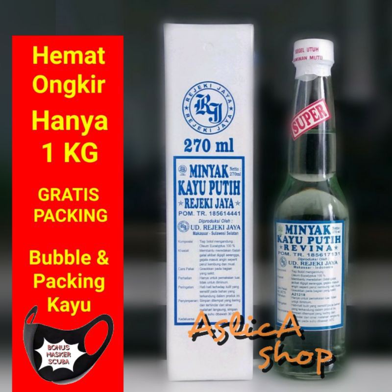 Minyak Kayu Putih Super 270ml Rejeki Jaya Makassar Shopee Indonesia