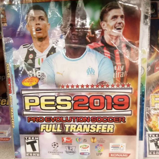 KASET PS2 BOLA PES/WE 2019 FULL TRANSFER KUALITAS TERJAMIN