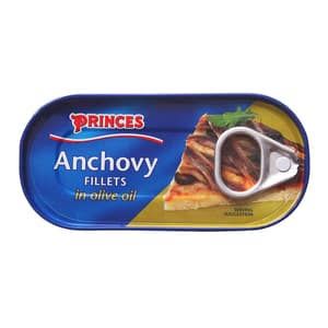 

QH Princes prince anchovy fillet fillets in olive oil 50 gr