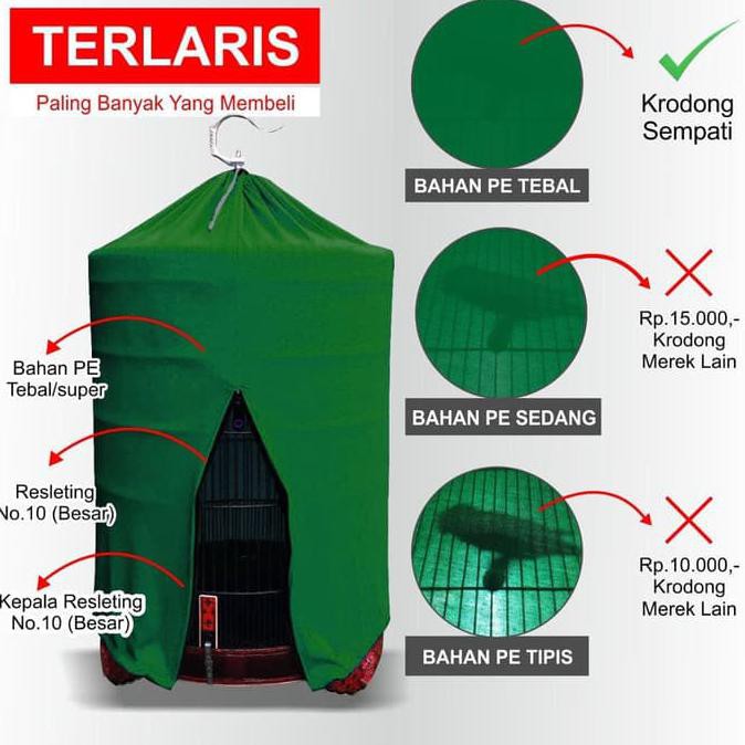 TERBAGUS KRODONG KERODONG SANGKAR BURUNG MURAI MEREK SEMPATI NO. 1. 2~BERKUALITAS~
