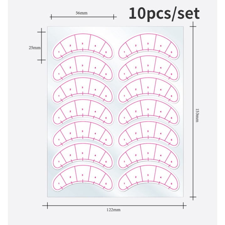 140pcs Stiker Kertas Bawah Mata Untuk Extension Bulu Mata