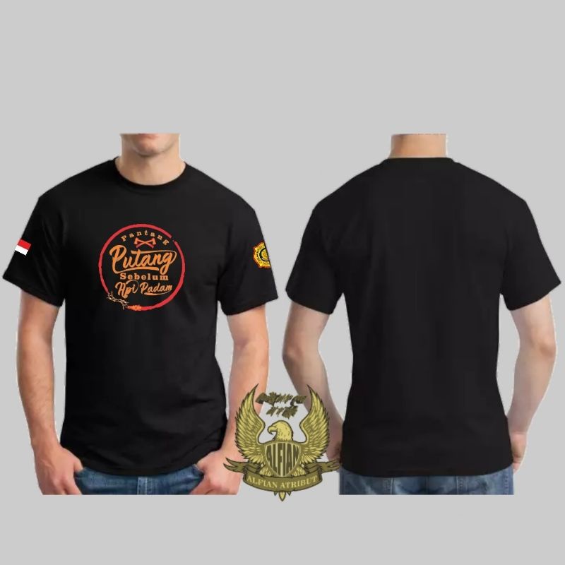 kaos damkar lengan pendek
