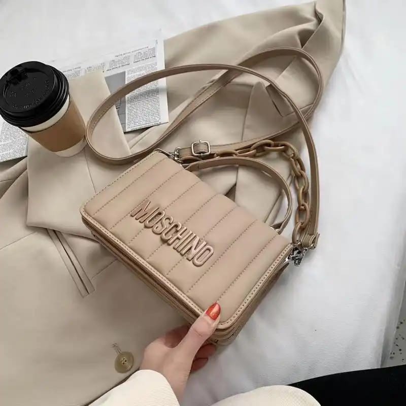 ZC 6131 LT 1357 RISCE TAS SELEMPANG IMPORT WANITA CEWEK PEREMPUAN JAKARTA BATAM MOSCHINO EL 5150