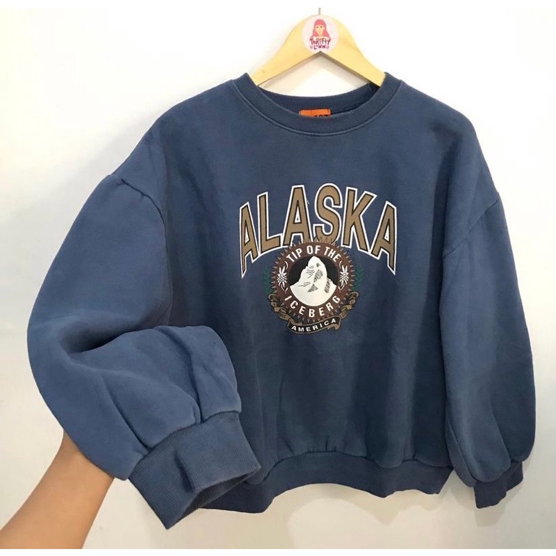 ALASKA OBLONG SWEATER | SWEATER WANITA MURAH | CREWNECK MURAH