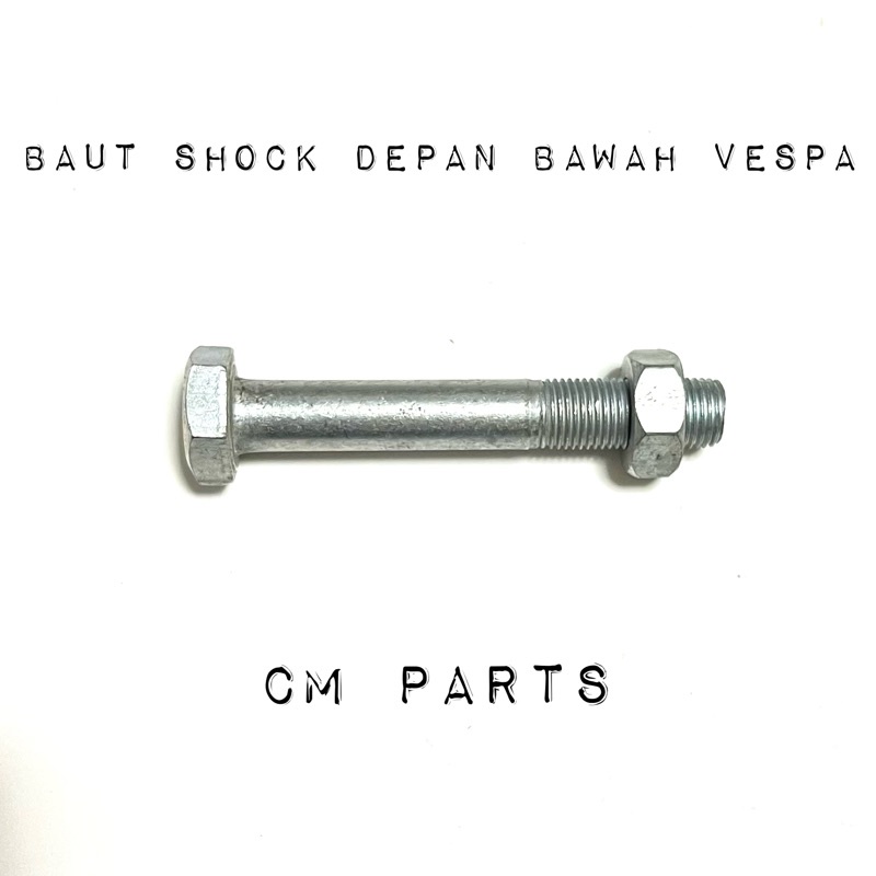 Baut Shock Depan Atas Bawah Vespa PX PXE EXCEL SUPER sprint