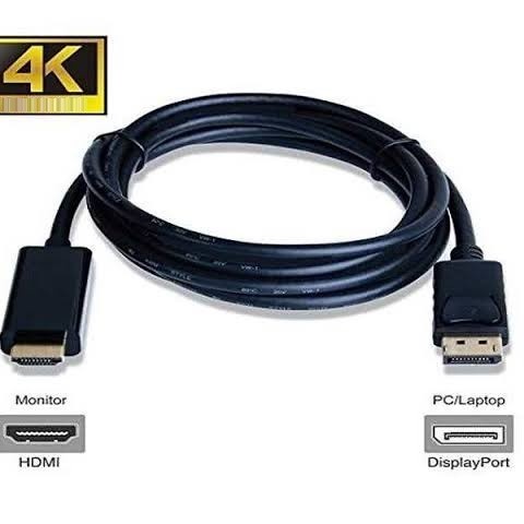 KABEL DISPLAY PORT TO HDMI 3 METER | DisplayPort DP To HDMI Male 3M