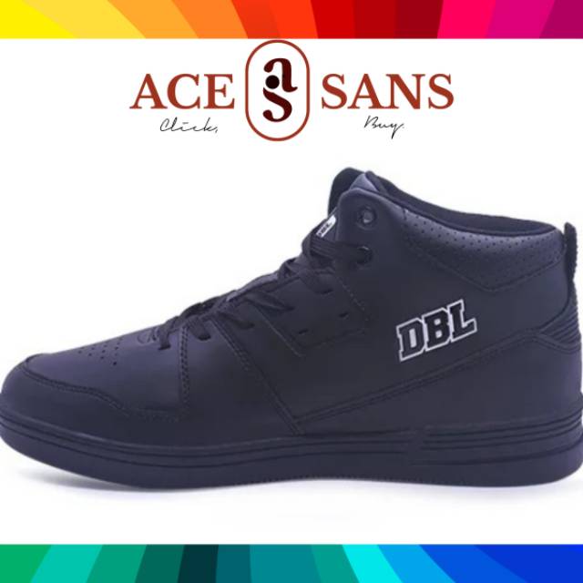 Ardiles X DBL Men Adonis Sepatu Basket - Hitam Hitam | Sepatu | Sneakers | Ardiles | Original