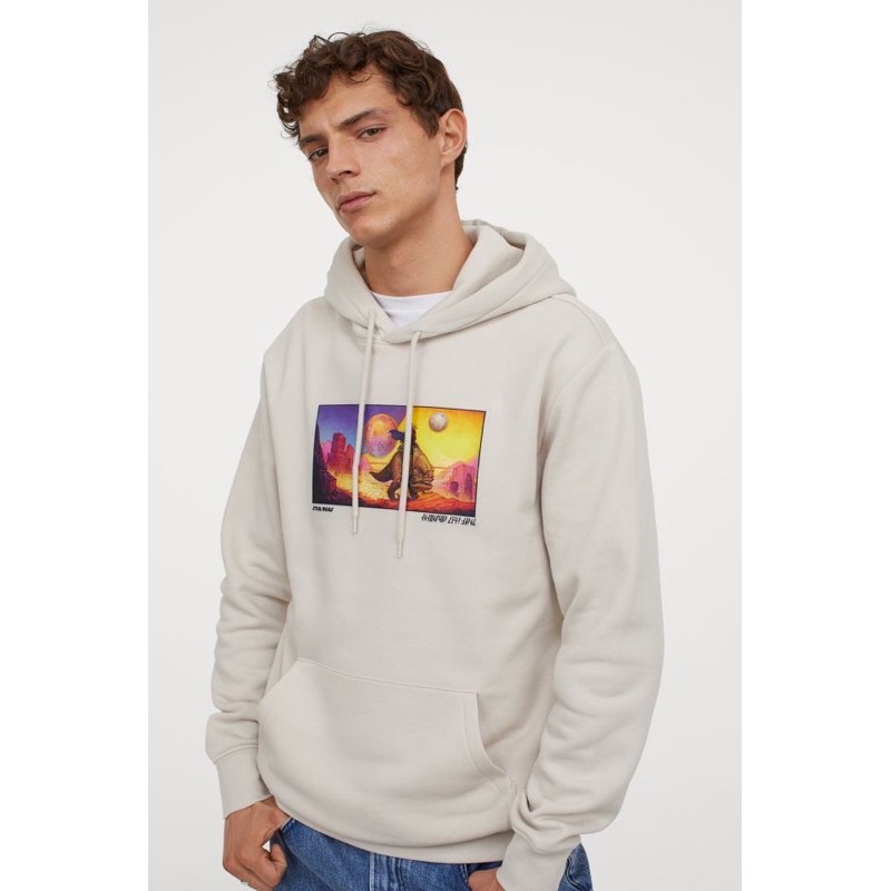 Hoodie HM Starwars Mandalore Cream