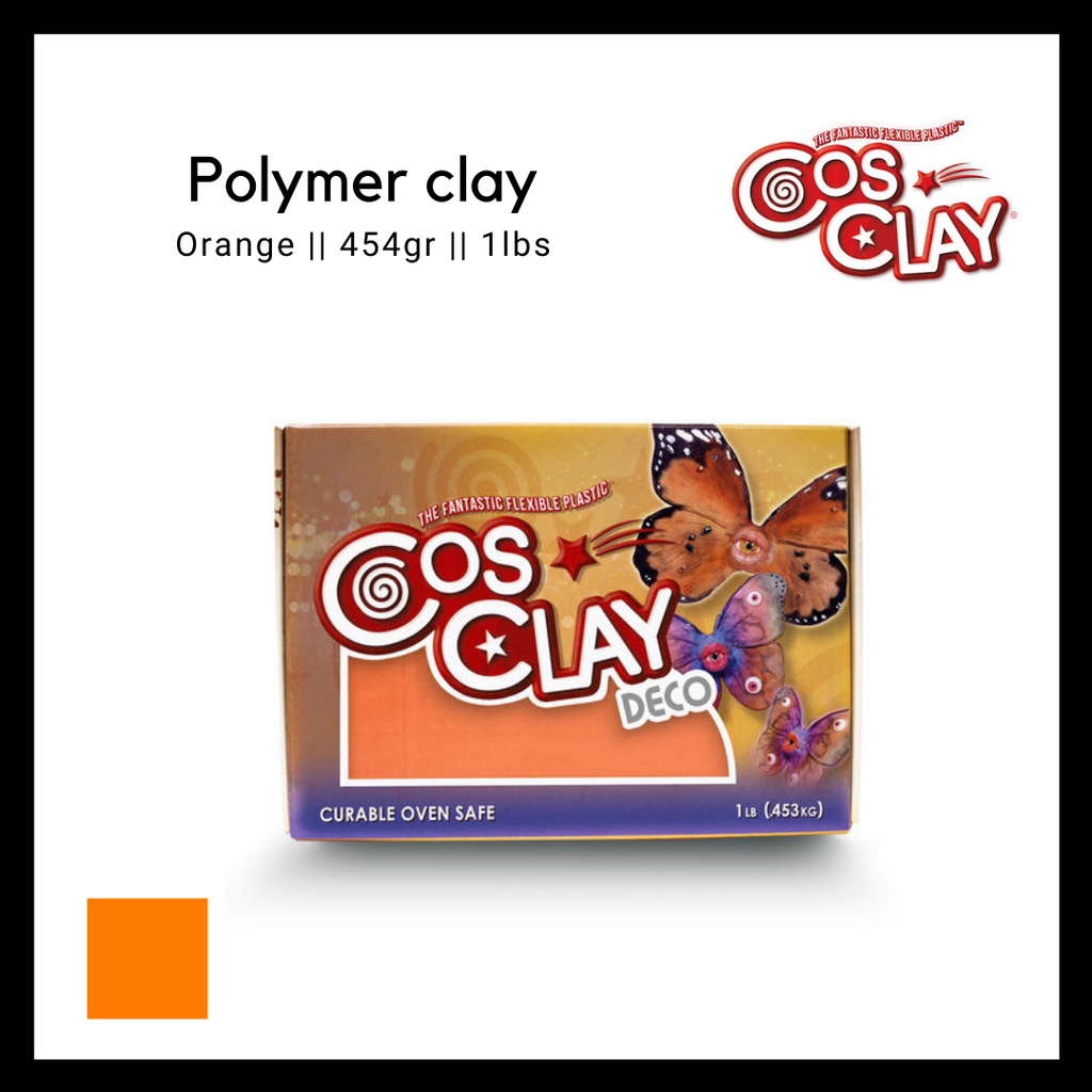 Cosclay colour polymer clay cosclay rainbow koleksi warna cosclay