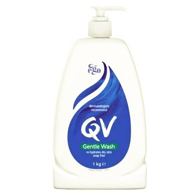 QV gentle body wash dermatologist dry skin soap free 1 L