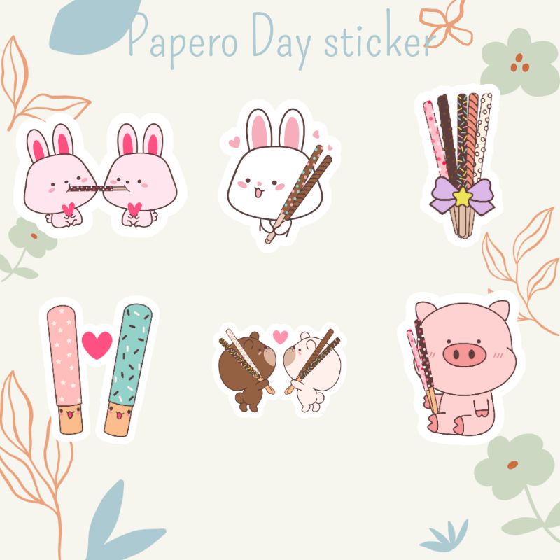 Papero Sticker | Cute Sticker | Sticker Lucu Murah | Cetak Sticker Murah