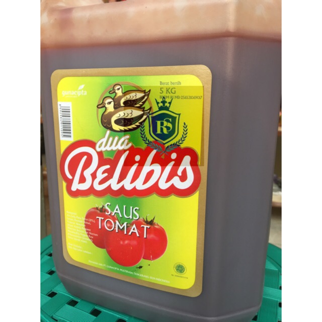 

Saus Tomat Dua Belibis Jerigen 5Kg