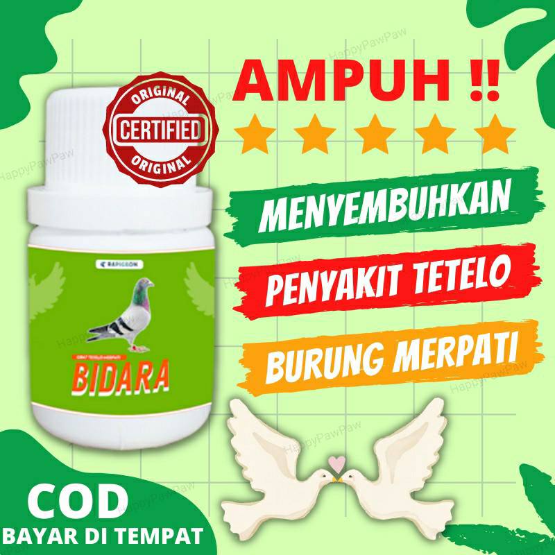 OBAT ANTI TETELO BURUNG MERPATI DARA , PERPADUAN JAMU & PROBIOTIK , MENYEMBUHKAN TETELO GANGGUAN SAR