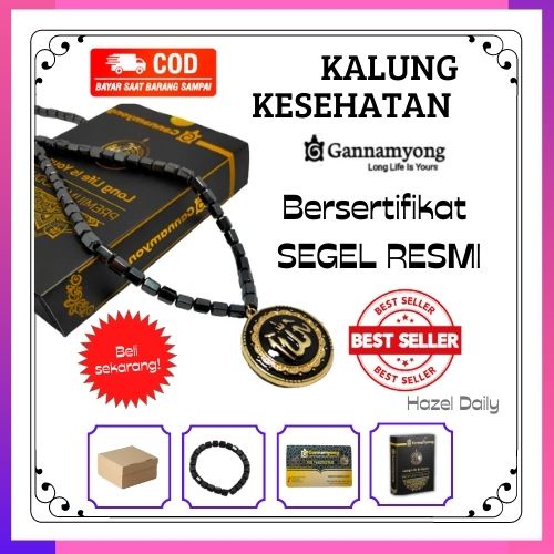KALUNG KESEHATAN GANNAMYONG LIONTIN KURA-KURA,Free GELANG,IMPOR & BERSERTIFIKAT