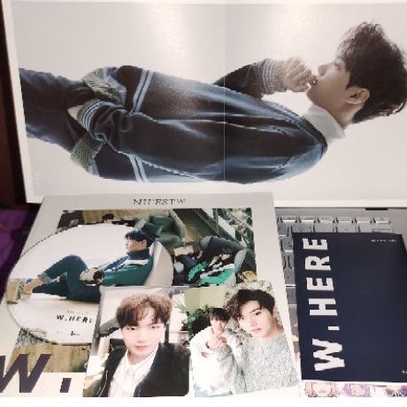 Album Nuest w.here JR / Jonghyun set