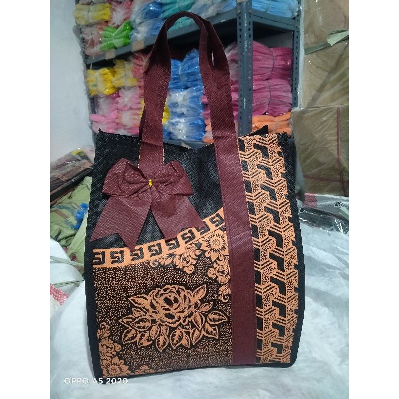 tas hajatan batik mewah UK dus nasi 22x22