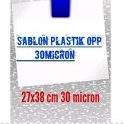 Plastik opp 27x38 lem 30 micron (sablon)