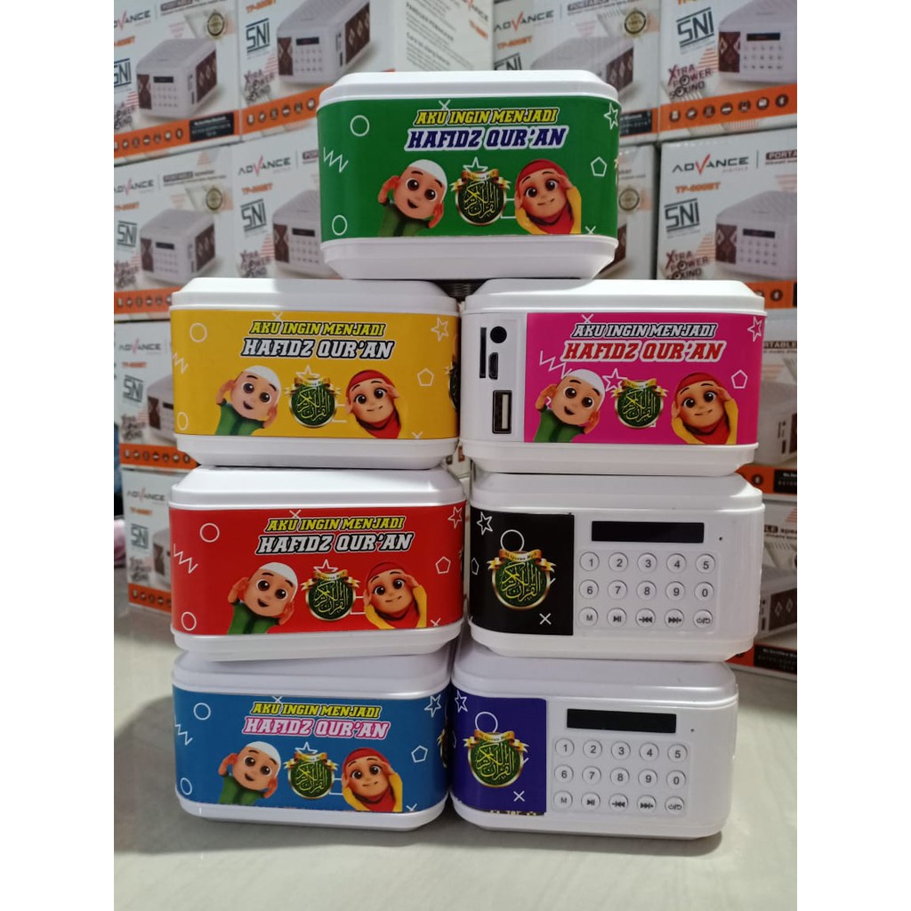 Speaker Al Quran Portable 30 Juz Advance TP 600 BT Tahfidz Quran Bergambar Nusa Rarra