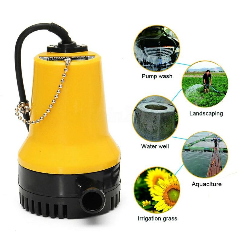 Pompa Air Celup Sunsun Bilge pump DC 12V Submersible Rendam Kolam ikan Sawah Kapal 12 Volt