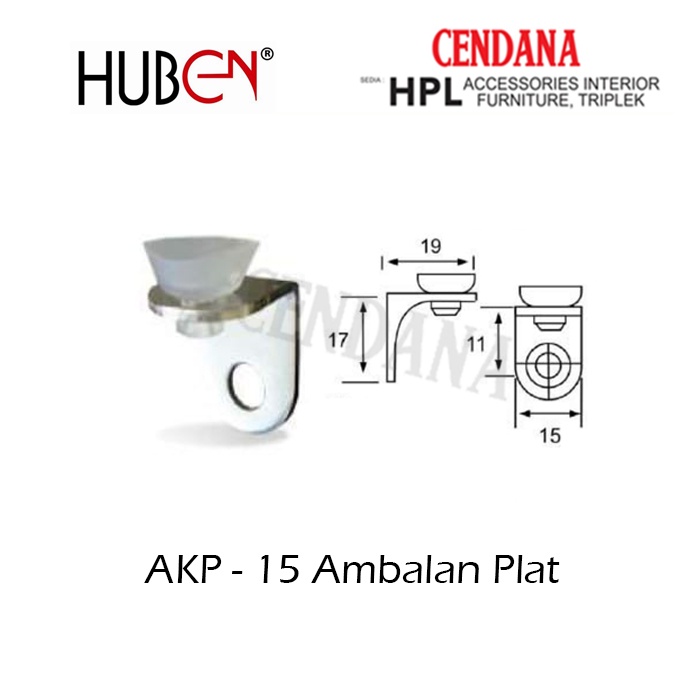 Ambalan Plat AKP 15
