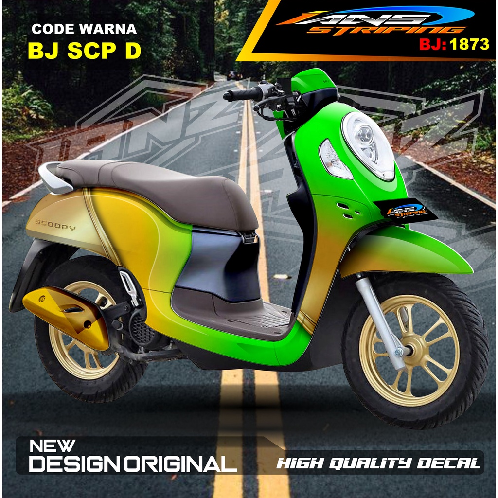 STICKER VARIASI FULL BODY SCOOPY / STICKER ALL NEW SCOOPY / STIKER FULL BODY SCOOPY TERMURAH / STIKER MOTOR SCOOPY / STIKER MOTOR