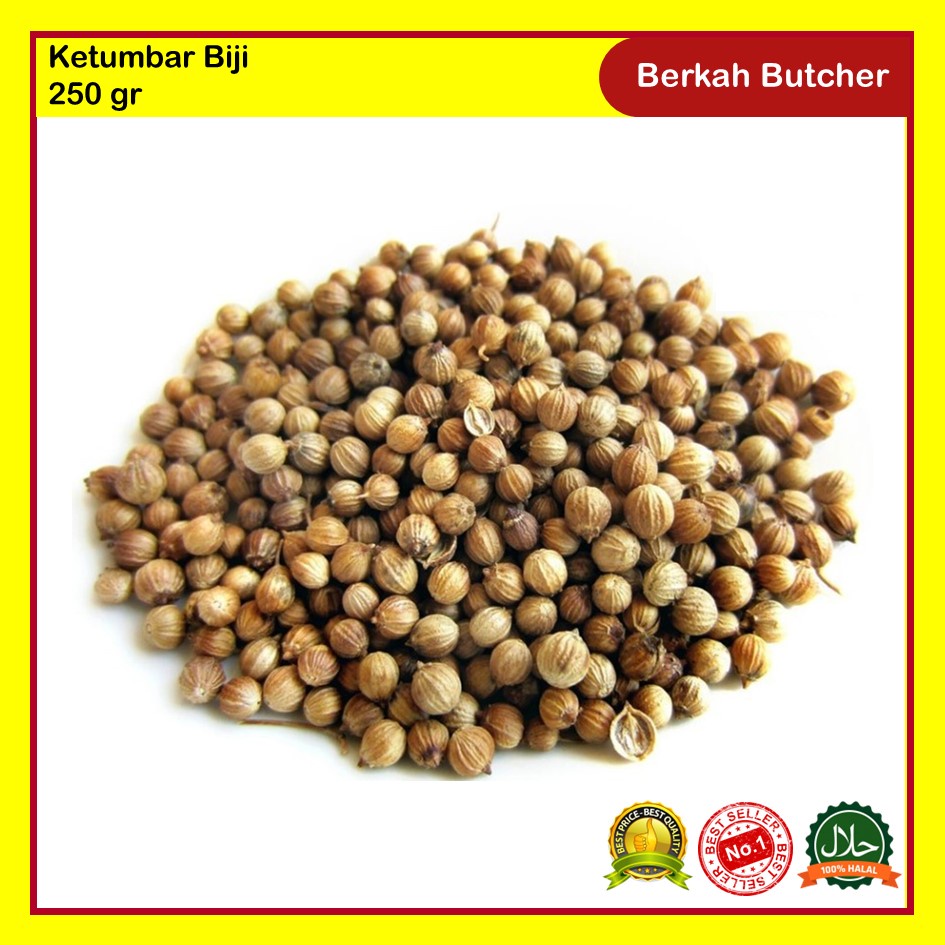 

Ketumbar Biji 250 gr Berkah Butcher