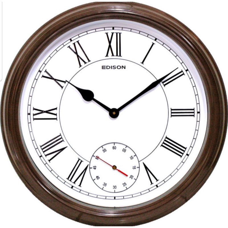 Jam Dinding Edison Sweep Timbul ES STMC 52 TX Timbul Diameter 520mm 52cm