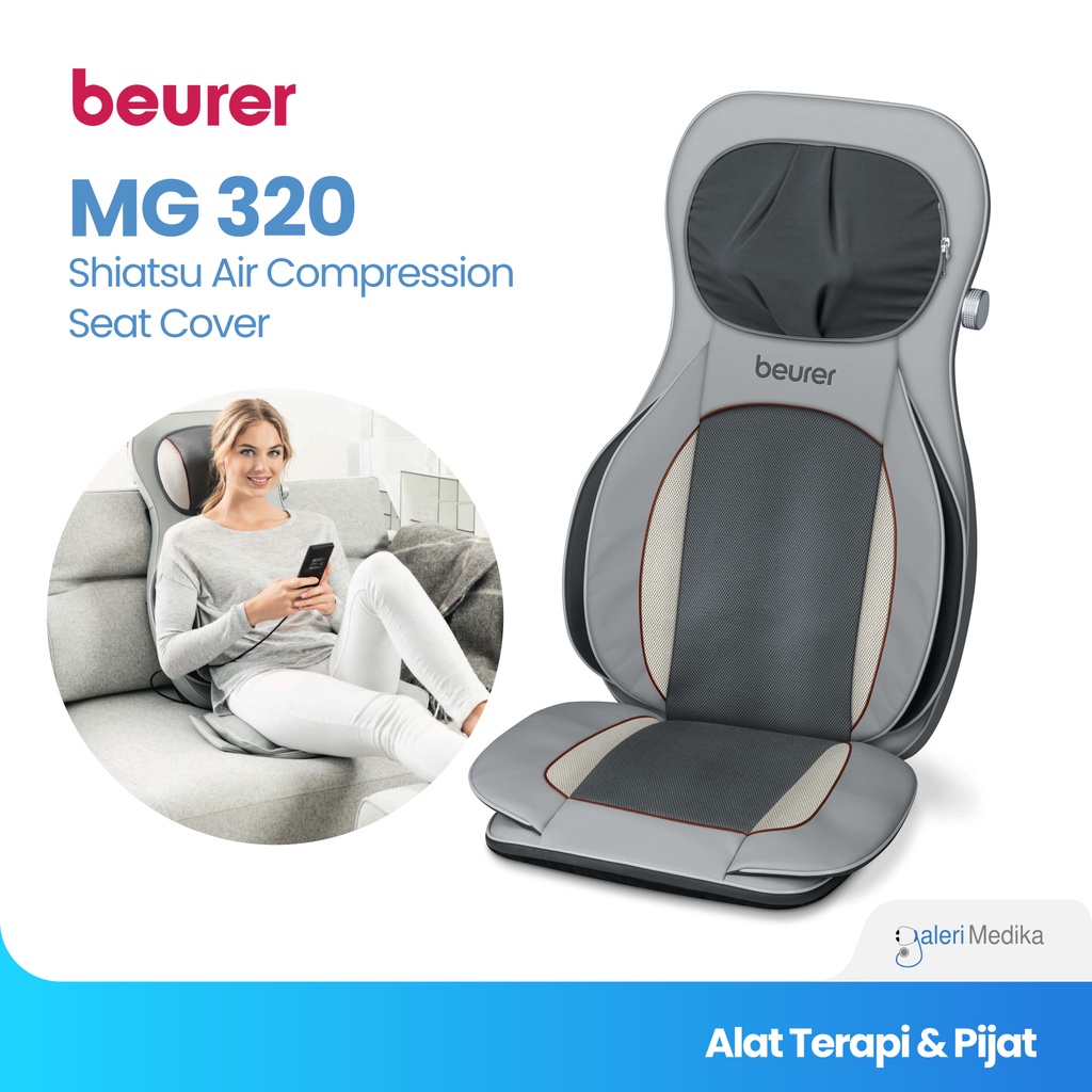 Beurer MG 320 Shiatsu Air Compression Seat Cover