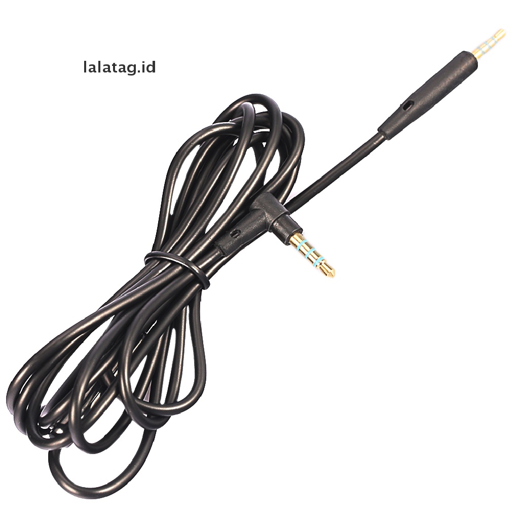 (Flyag) Kabel Audio Pengganti Dengan Mic Untuk Headphone QC25 25 Kabel Audio Pengganti Dengan Mic Nyaman Untuk Headphone QC25 25 Headset Earphone Kabel Untuk QC25