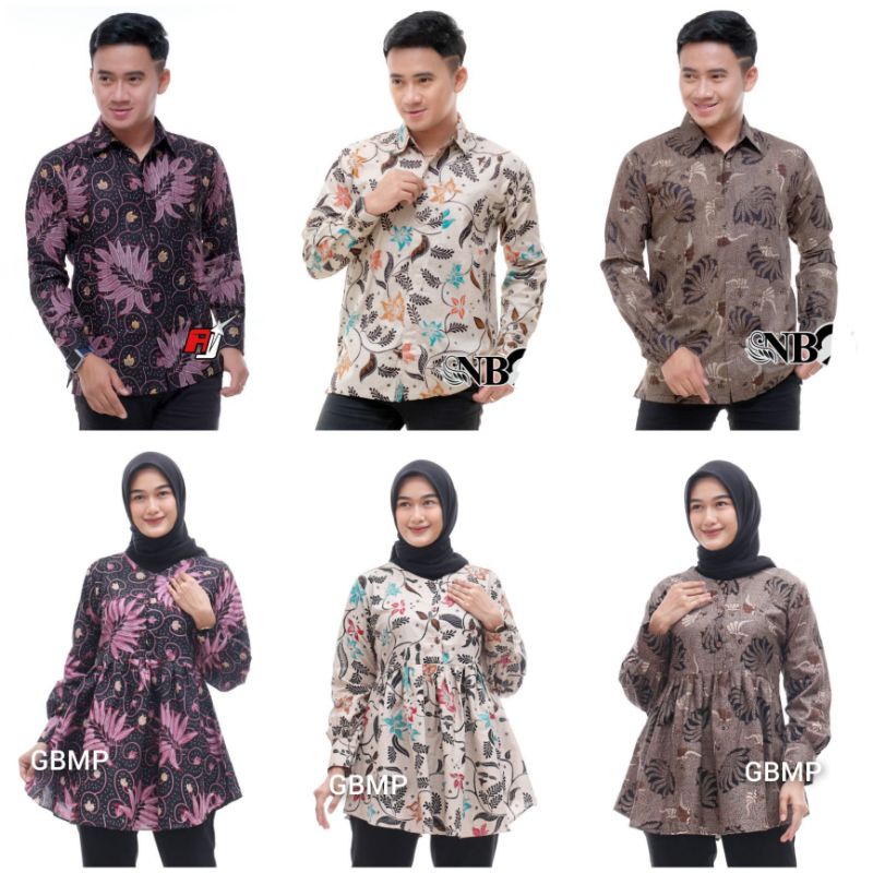 Couple Batik Wanita Rempel New Motif