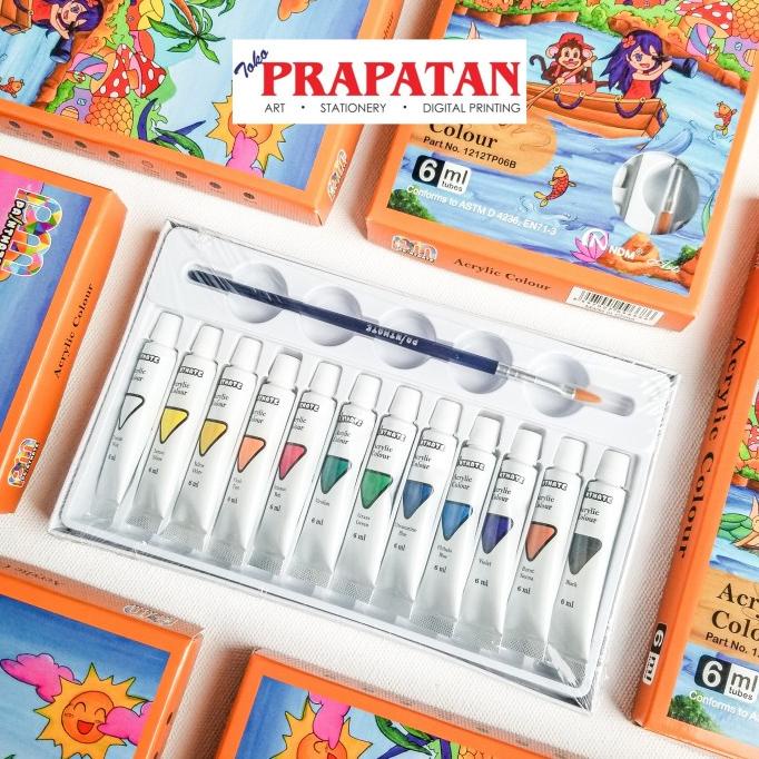 

------] Paintmate Acrylic Paint set (12x6ml) / Cat Akrilik Paintmate