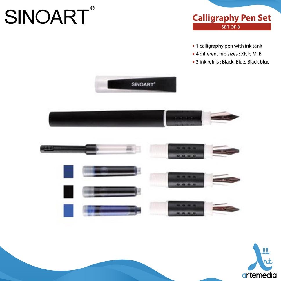 

Big Sale Pena Kaligrafi Sinoart Calligraphy Fountain Pen Set ING