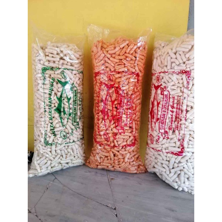 

krupuk tongkol 500 gram dan 250 gram