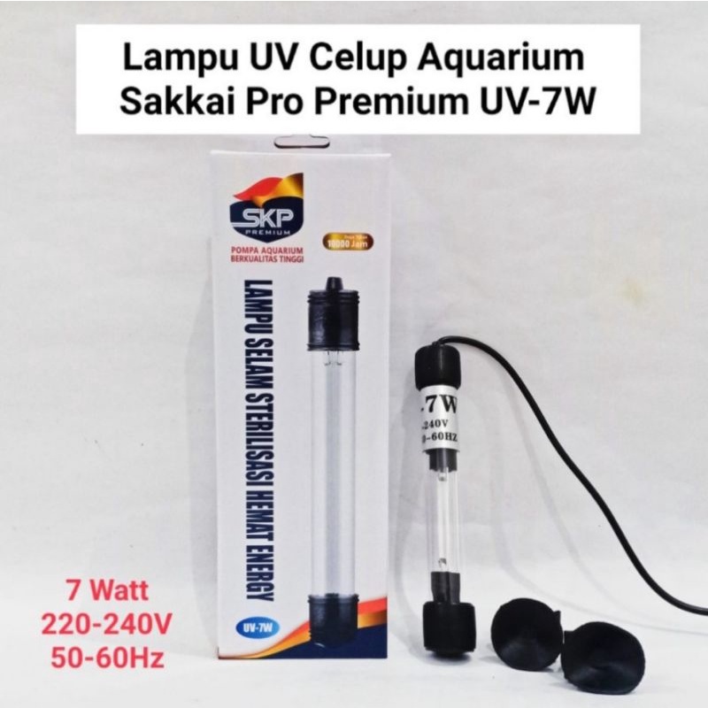 LAMPU UV AQUARIUM YAMANO 7WATT / SKP 7WATT