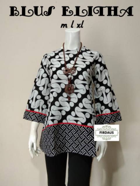 Blus mitha batik modern