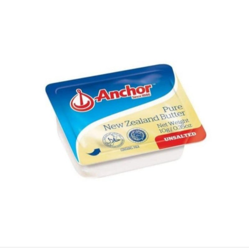 

Anchor Unsalted Butter Mini Portion 10cups 7gr