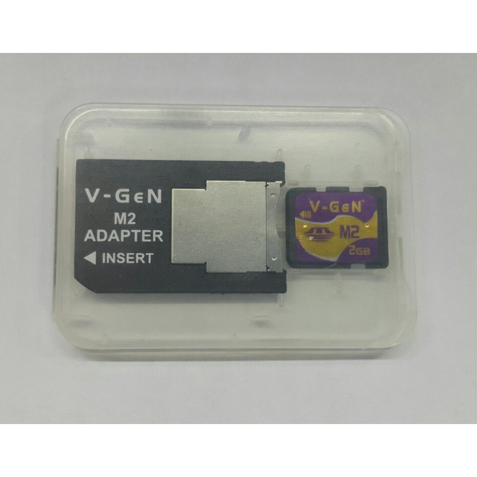 Memory Card M2 2GB &amp; Adapter V-GeN