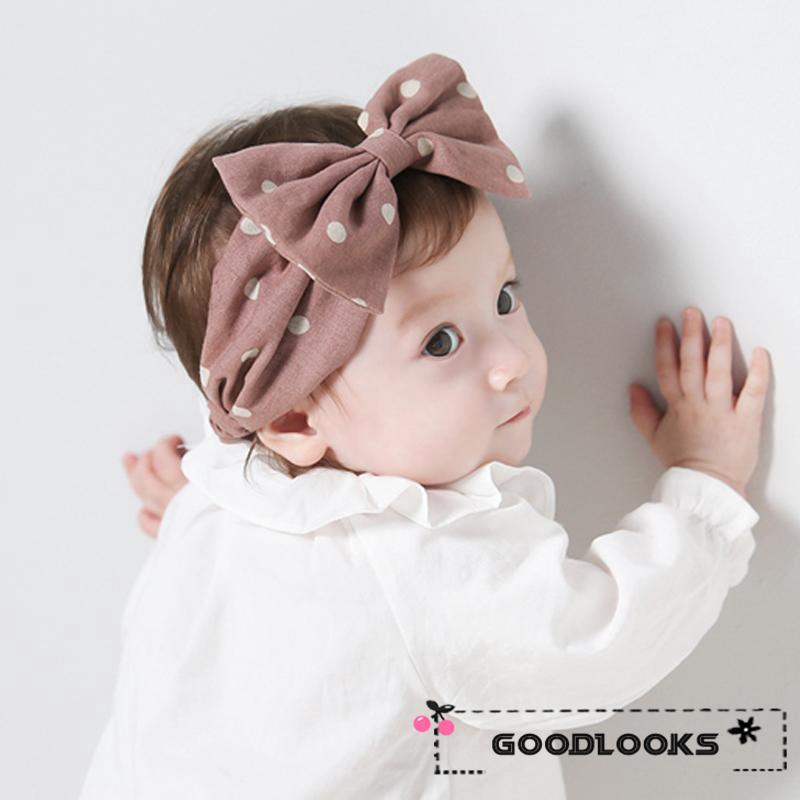 Hgl Aksesoris Rambut Bandana dengan Hiasan Pita untuk Bayi Hgl Aksesoris Rambut Bandana dengan Hiasan Pita untuk Bayi